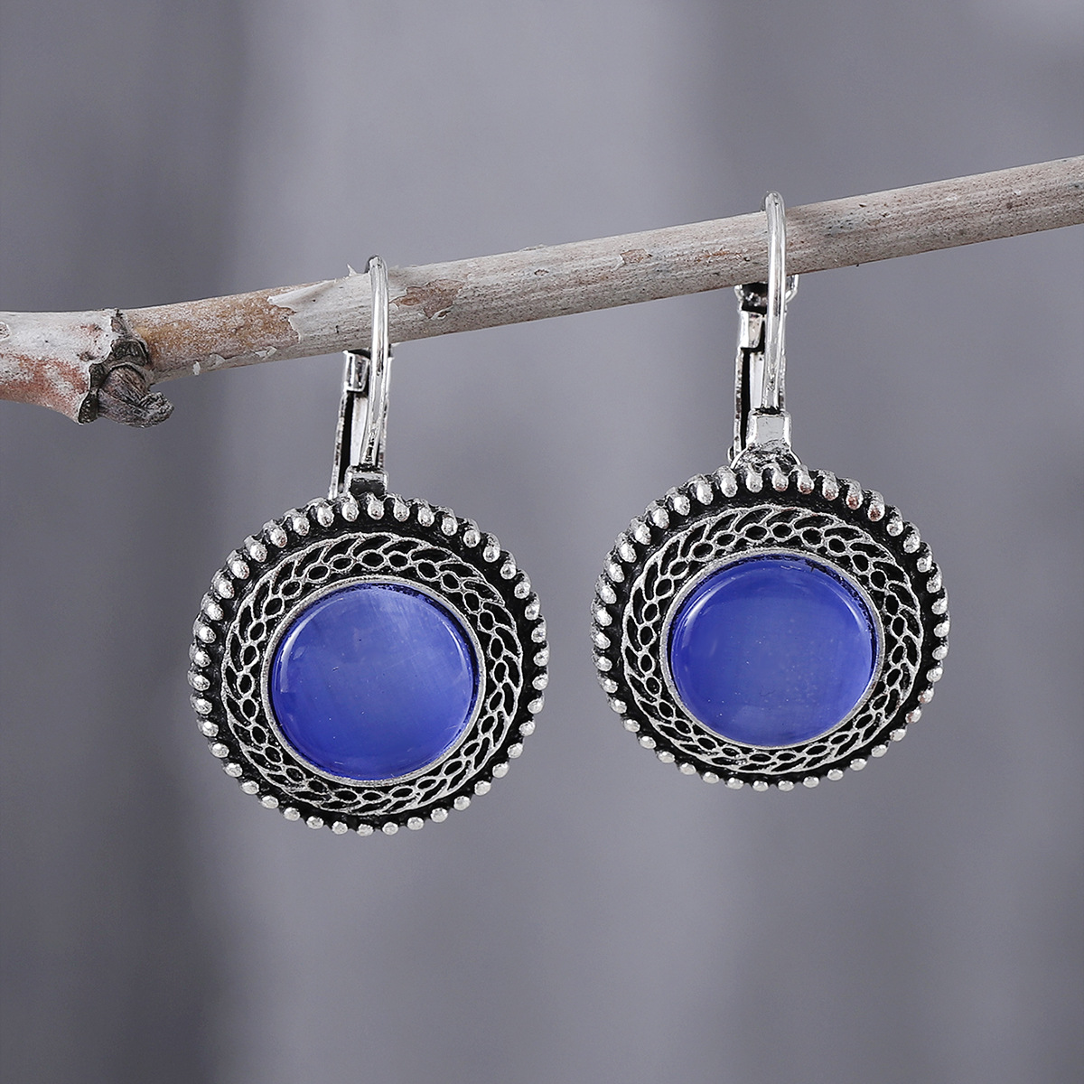 Ethnic Fashion Accessories - إكسسوارات يدوية الصنع، أقراط من الأحجار