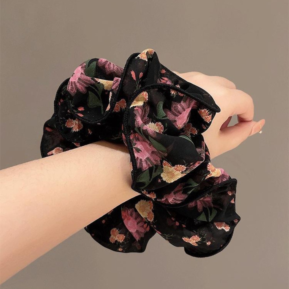 Ethnic Fashion Accessories - 1 قطعة أزياء خمر الأزهار الداكنة