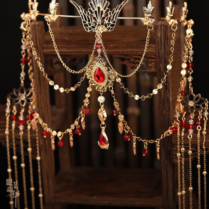 Ethnic Fashion Accessories - حجر الراين الجبين مجوهرات WomenVintage اكسسوارات