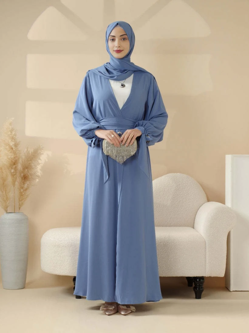 عباية نسائية للعيد فستان إسلام - مراجعة Jalabiya Women Arabic وسعره