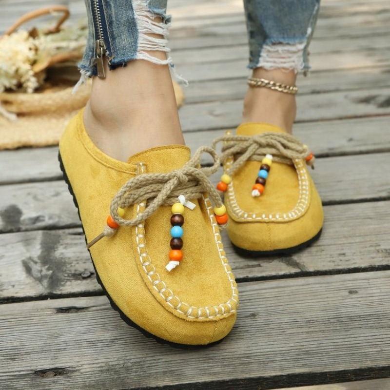 أحذية نسائية جديدة 2026 سهلة ا - مراجعة Ethnic Fashion Women وسعره