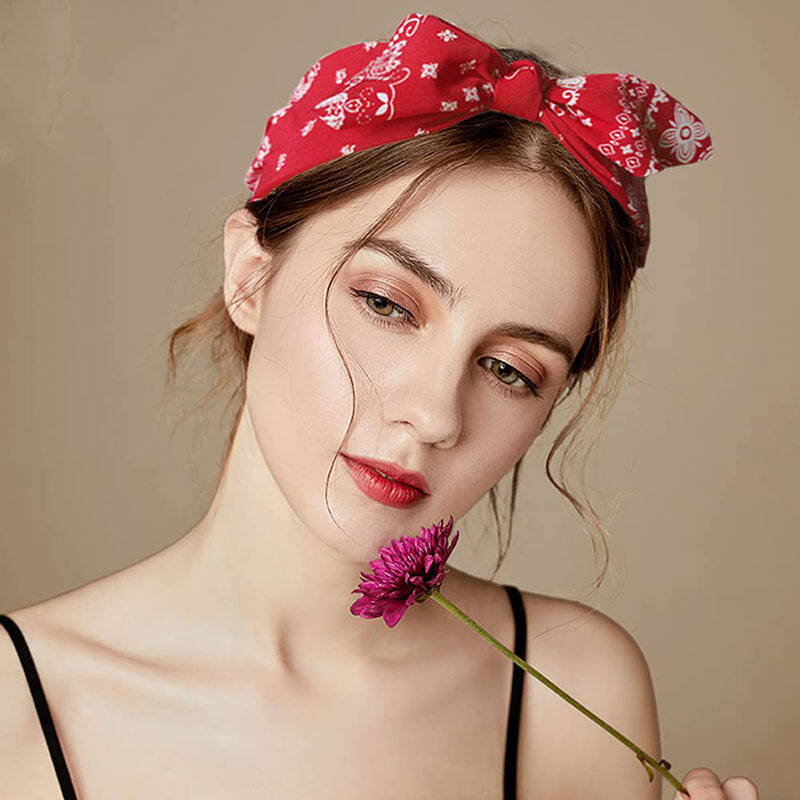 بوهو القوس طباعة Headbands للن - مراجعة Ethnic Fashion Accessories وسعره