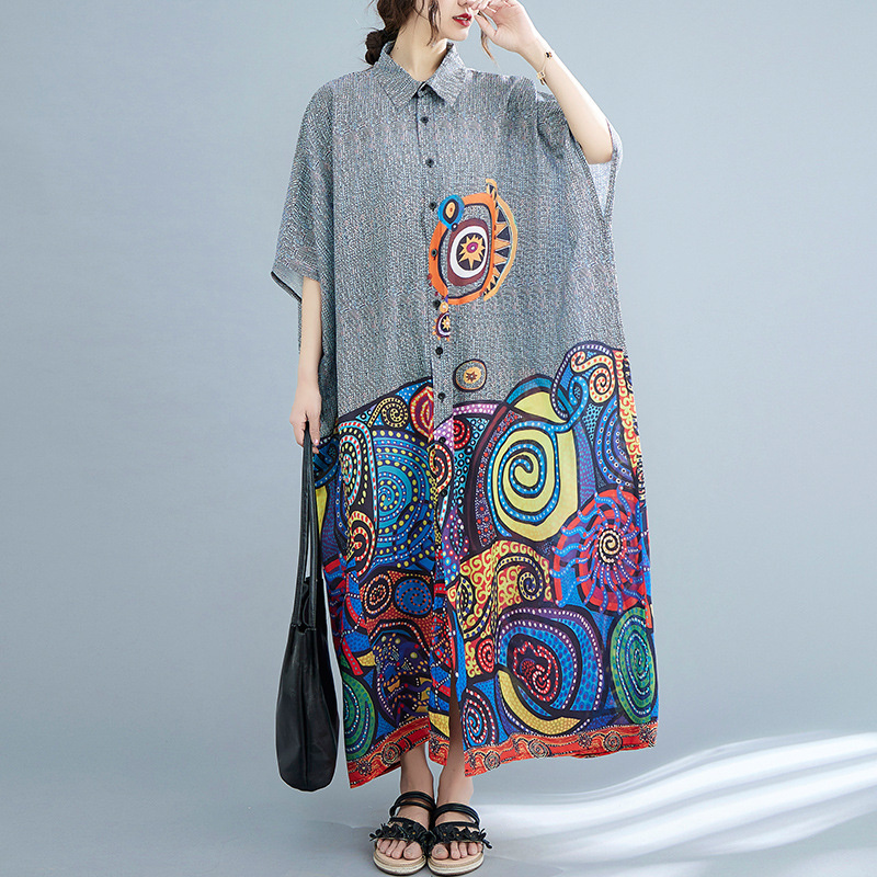 فستان هندي باكستاني للنساء الب - مراجعة Ethnic Boho Fashion وسعره