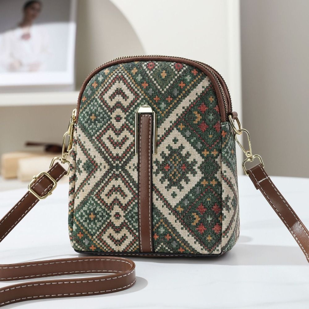 حقيبة هاتف مطبوعة على الطراز ا - مراجعة Ethnic Boho Fashion وسعره